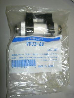 New 6 in pkg pisco pneumatic vacuum filter VFU3-88