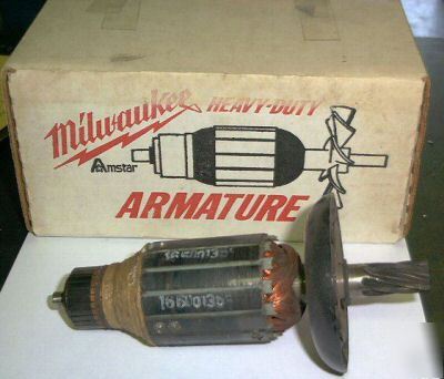 New armature for milwaukee electric 5