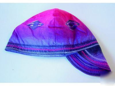 New flashy southwstrn print welding hat 8