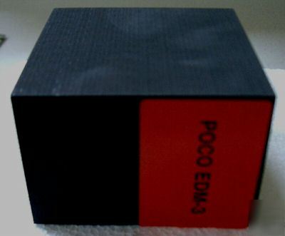 New poco 3 graphite edm blocks - 