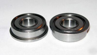 SFR6-zz, stainless steel flanged bearings, 3/8