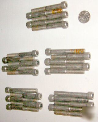 Stainless steel 3/8-24 x 2 3/4 allen cap screws (bolts)