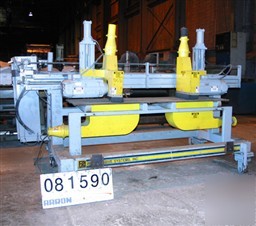 Used: progressive systems dual rip saw. approx 10' wide