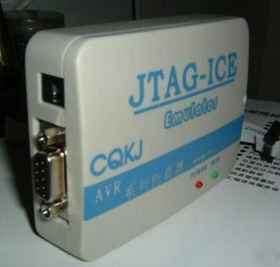 Avr jtag ice emulator rs-232 port atmel atmega attiny