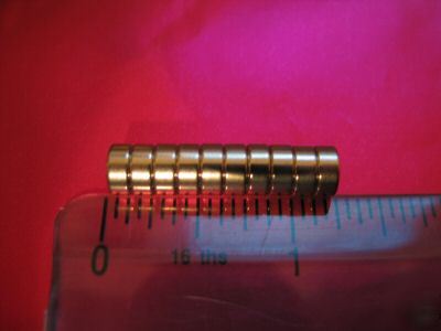 50 neodymium(rare earth ndfeb) magnets 7X3MM free p+p