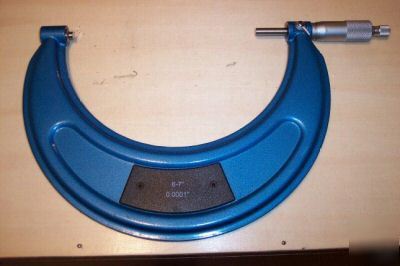 6 to 12 inch micrometer set with carbide tips .0001