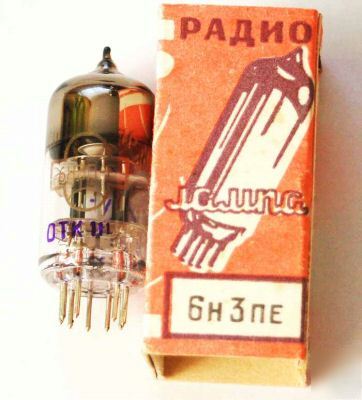 6N3P-e russian tubes equ. 2C51 5670 in boxes lot of 80