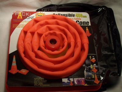 Collapsible 450MM lighted sport & safety cone