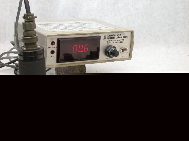 Cushman jaw force analyzer model ii