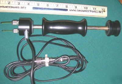 Electrical probe,dual electrodes, pl-259/bnc connectors