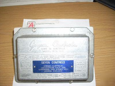 Goyen controls model RCA5V3 solenoid valve for haz-loc