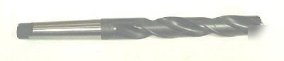 New 23/64 hss morse taper #1 shank drill bit drills usa