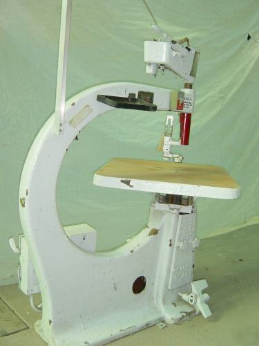 Oliver high speed deep throat jig saw max cut height 8