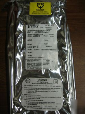 P/n EPF10K50VRC240-3 ; 50K gate, rqfp, 240 pin, 6NS