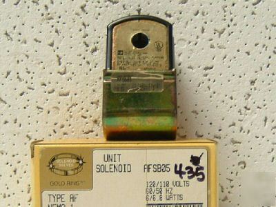 Parker gold ring solenoid #AFSB05 120 vac <435I2