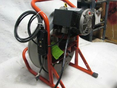 Ridgid k-380 drum machine 75 feet drain snake tested