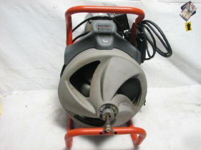 Ridgid k-380 drum machine 75 feet drain snake tested