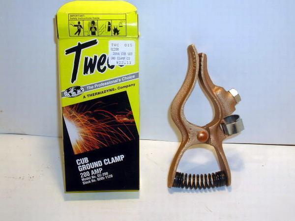 Tweco gc-200 200 amp ground clamp 98% copper buysafe