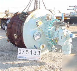 Used: pfaudler closed tank glass lined reactor, model r
