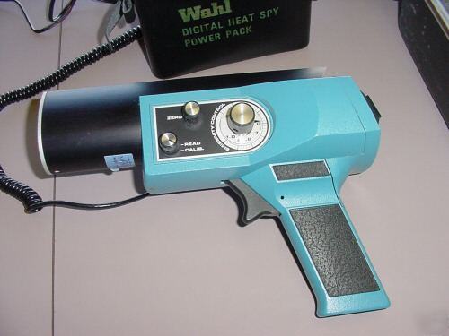 Wahl heat spy digital infared therometer dhs-14, case