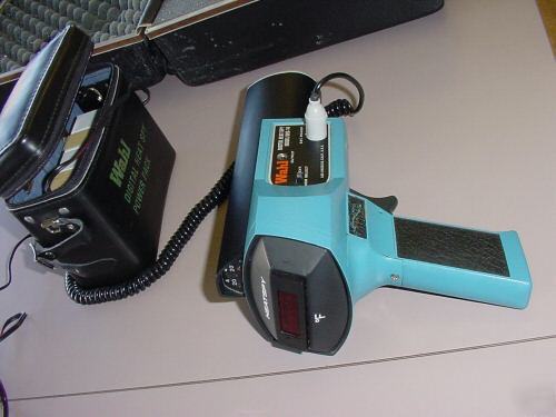 Wahl heat spy digital infared therometer dhs-14, case