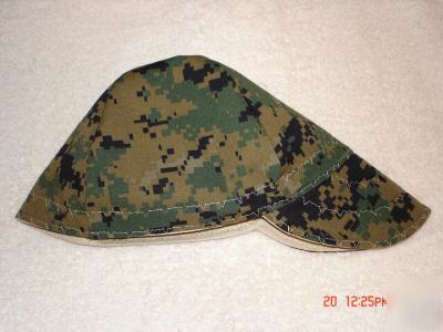 Welding cap hat beanie style reversible - digital camo