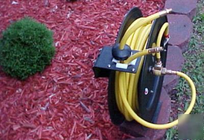 Industrial retractable hose reel-50' for air compressor