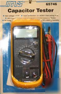 Mars capacitor tester 65746 meter hvac r