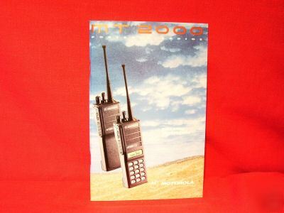 Motorola MT2000 mt 2000 vhf uhf radio users guide