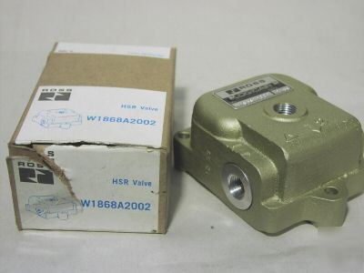 New ross W1868A2002 hsr safety valve 