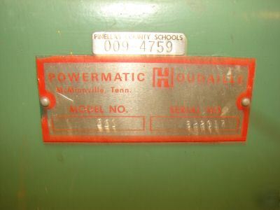 Powermatic power planer 221 20