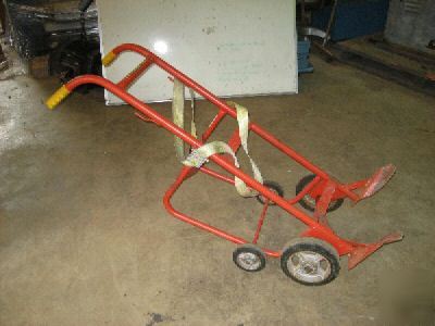 Drum barrel hand truck dolly tipper 4-wheel wesco