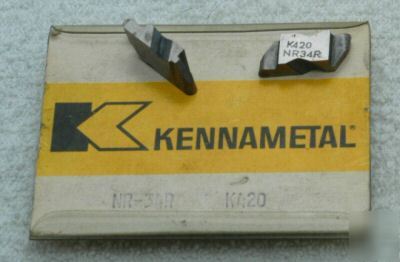 Kennametal 34R K420 top notch 5PC carbide ins