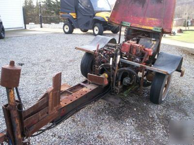 Log splitter - homemade briggs & stratten engine