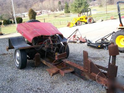 Log splitter - homemade briggs & stratten engine