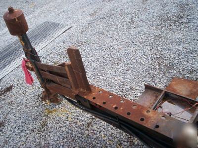 Log splitter - homemade briggs & stratten engine