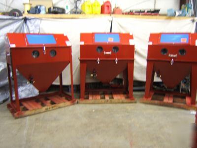 New 48 x 24 flip top sandblast blast cabinet usa