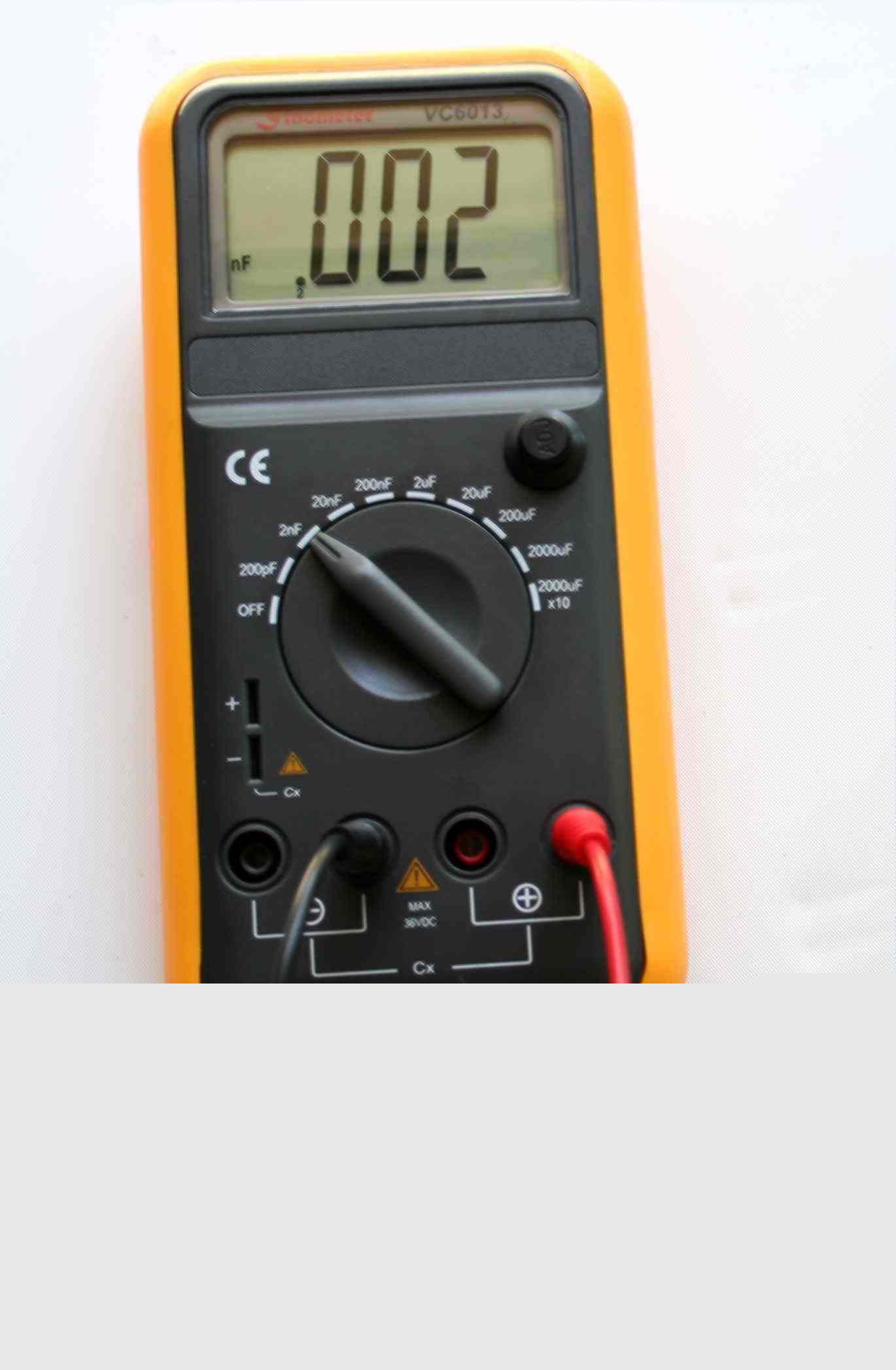New 6013A professional capacitance meter * *