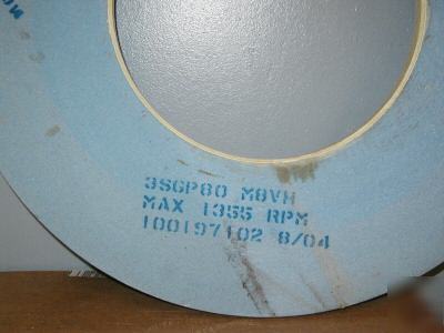 New norton grinding wheel 3SGP80M8VH 24 x 1 x 12 