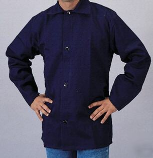 New tillman blue welding protective jacket -medium