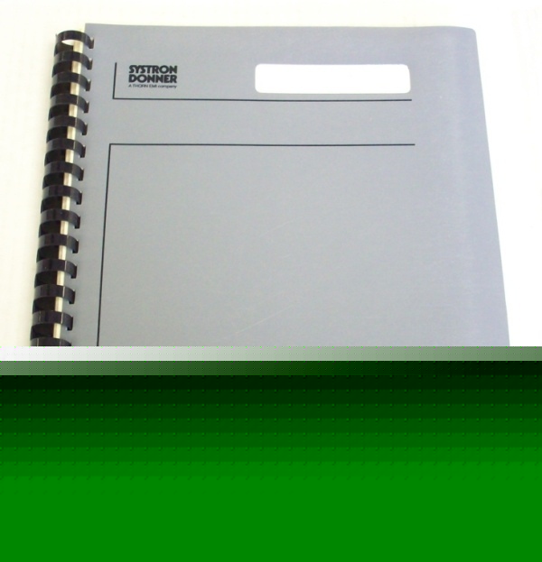 Systron donner sd 7015 op/service manual - $5 shipping 