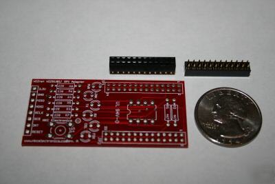 Wiznet WIZ810MJ module to breadboard spi adapter