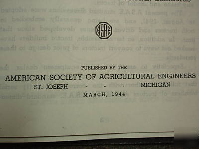 John deere dealer hook-up information 1944 
