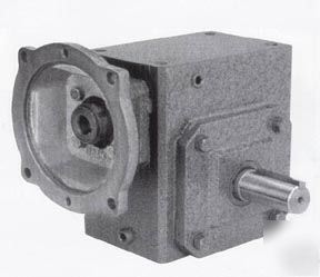 Worldwide right angle worm gear reducer 20:1 ratio