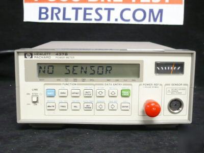 Hp 437B high performance power meter 100 khz - 110 ghz