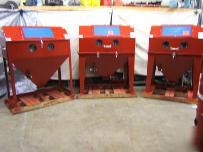 New 40 x 40 fliptop sand blast cabinet sandblaster usa 