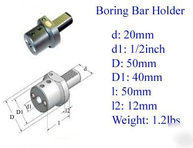 New zurn vdi 20 turning tool boring bar holder