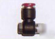 Pneumatic swivel elbow connector 3/8