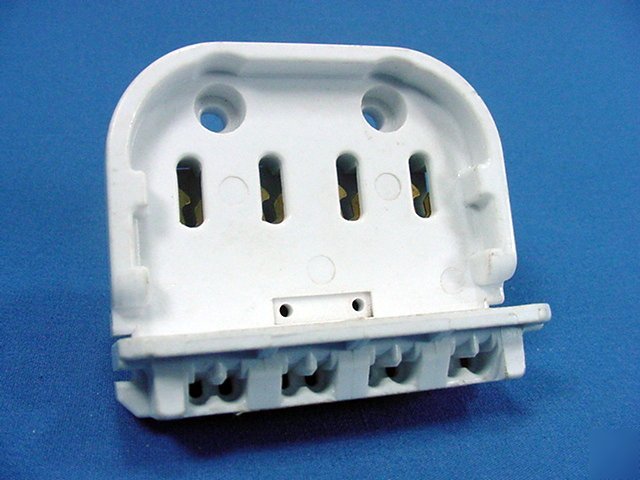 Leviton 4-pin twin tube fluorescent lampholder 2G11