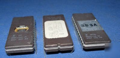MBM2764-25 fujitsu eprom 2764 pull's lot of 3PCS